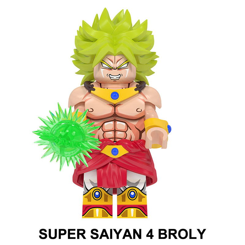 Dragon Ball Vegeta Prince Of All Saiyans, Lego-compatible Building Block Minifigures, 8 Pcs Collection