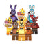 Five Nights At Freddys Fnaf  2, Lego-compatible Building Block Minifigures, 8 Pcs Collection