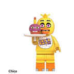 Five Nights At Freddys Fnaf Chica, Lego-compatible Building Block Minifigures, 8 Pcs Collection