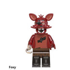 Five Nights At Freddys Fnaf Foxy, Lego-compatible Building Block Minifigures, 8 Pcs Collection