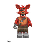 Foxy Five Nights at Freddy's LEGO-compatible minifigure | custom brick minifigures