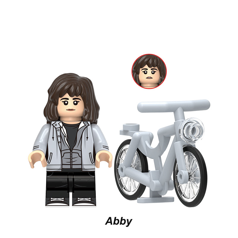 Abby (Known As Abby) FNaF minifigure, custom building block figure based on the Five Nights at Freddy's movie.