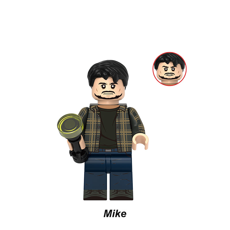 Mike Schmidt (Known As Mike) FNaF minifigure, movie-inspired custom building block figure for adult collectors.