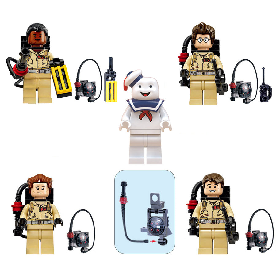 Ghostbusters  2, Lego-compatible Building Block Minifigures, 5 Pcs Collection Main image