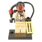 Ghostbusters Winston Zeddemore, Lego-compatible Building Block Minifigures, 5 Pcs Collection