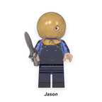 Jason Voorhees Sack Face Horror Movie LEGO-compatible minifigure | custom brick toy figure