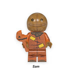 Sam Horror Movie LEGO-compatible minifigure | custom brick toy figure