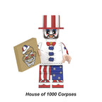 Captain Spaulding House of 1000 Corpses LEGO-compatible minifigure | custom brick minifigures