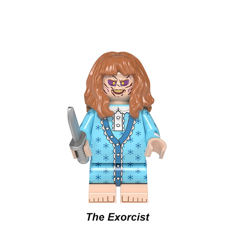 The Exorcist Regan Horror Movie LEGO-compatible minifigure | custom brick minifigures