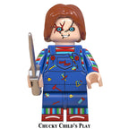 Horror Movie Chucky From Childs Play, Lego-compatible Building Block Minifigures, 8 Pcs Collection
