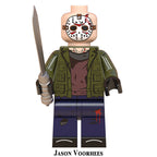 Horror Movie Jason Voorhees From Friday The Th, Lego-compatible Building Block Minifigures, 8 Pcs Collection