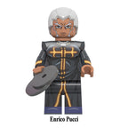 Enrico Pucci JoJo's Bizarre Adventure LEGO-compatible minifigure | custom brick minifigures