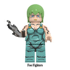 Foo Fighters F.F. JoJo's Bizarre Adventure LEGO-compatible minifigure | custom brick minifigures