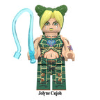 Jolyne Cujoh Stone Ocean LEGO-compatible minifigure | custom brick minifigures