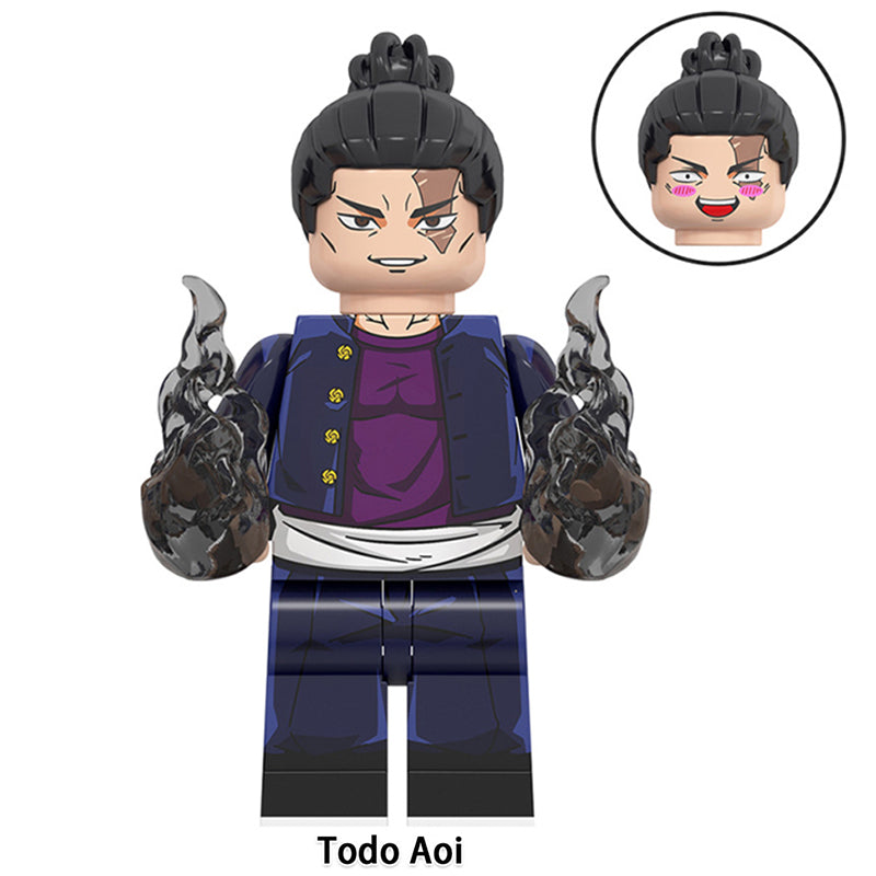 Aoi Todo Jjk LEGO-compatible minifigure | custom brick toy figure
