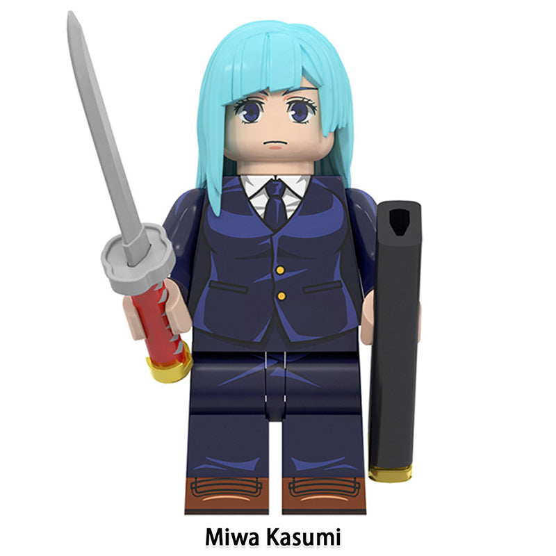 Kasumi Miwa Jjk LEGO-compatible minifigure | custom brick toy figure