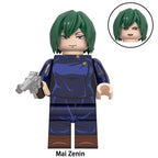 Mai Zenin Jjk LEGO-compatible minifigure | custom brick toy figure
