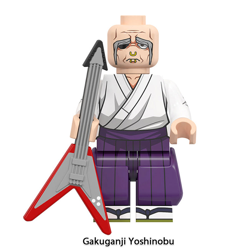 Yoshinobu Gakuganji Jjk LEGO-compatible minifigure | custom brick toy figure