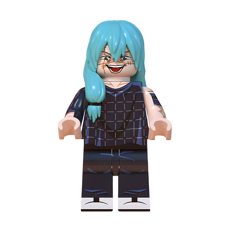 Jujutsu Kaisen Jjk Mahito, Lego-compatible Building Block Minifigures, 8 Pcs Collection