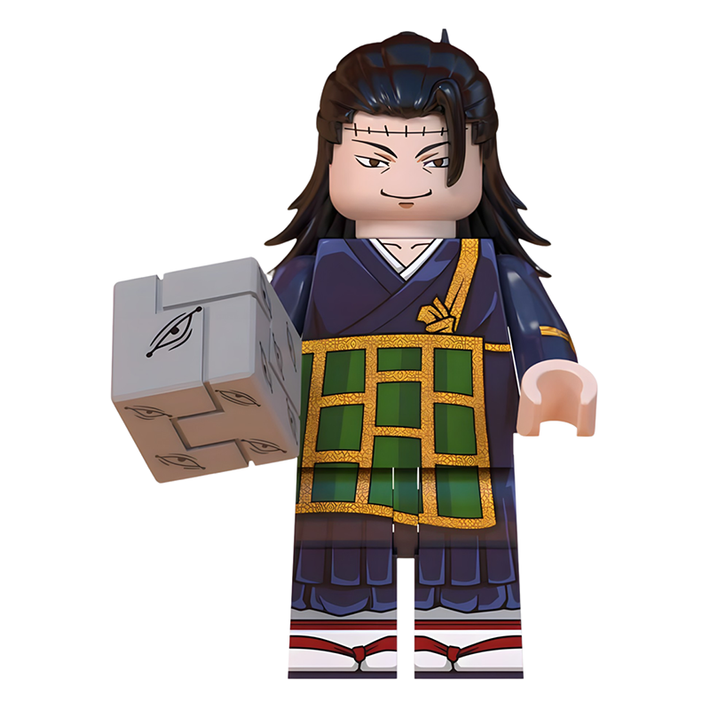 Jujutsu Kaisen Jjk Suguru Geto, Lego-compatible Building Block Minifigures, 8 Pcs Collection