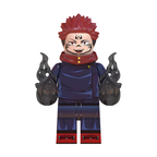 Jujutsu Kaisen Jjk Yuji Itadori, Lego-compatible Building Block Minifigures, 8 Pcs Collection