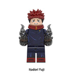 Yuji Itadori Jujutsu Kaisen LEGO-compatible minifigure | custom brick minifigures