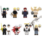 Jujutsu Kaisen minifigure set Satoru Gojo, Ryomen Sukuna, Yuji Itadori LEGO-compatible building block toys | 8-piece set