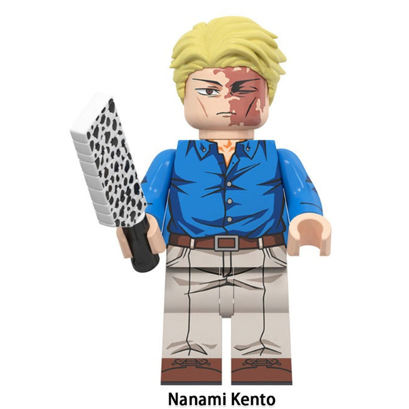 Kento Nanami Jujutsu Kaisen LEGO-compatible minifigure | custom brick minifigures