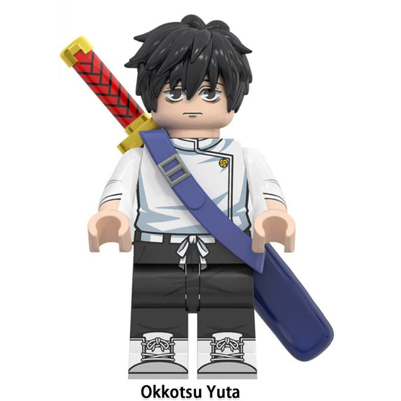 Yuta Okkotsu Jujutsu Kaisen 0 LEGO-compatible minifigure | custom brick minifigures