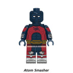 Justice Society Of America Dc Atom Smasher, Lego-compatible Building Block Minifigures, 8 Pcs Collection