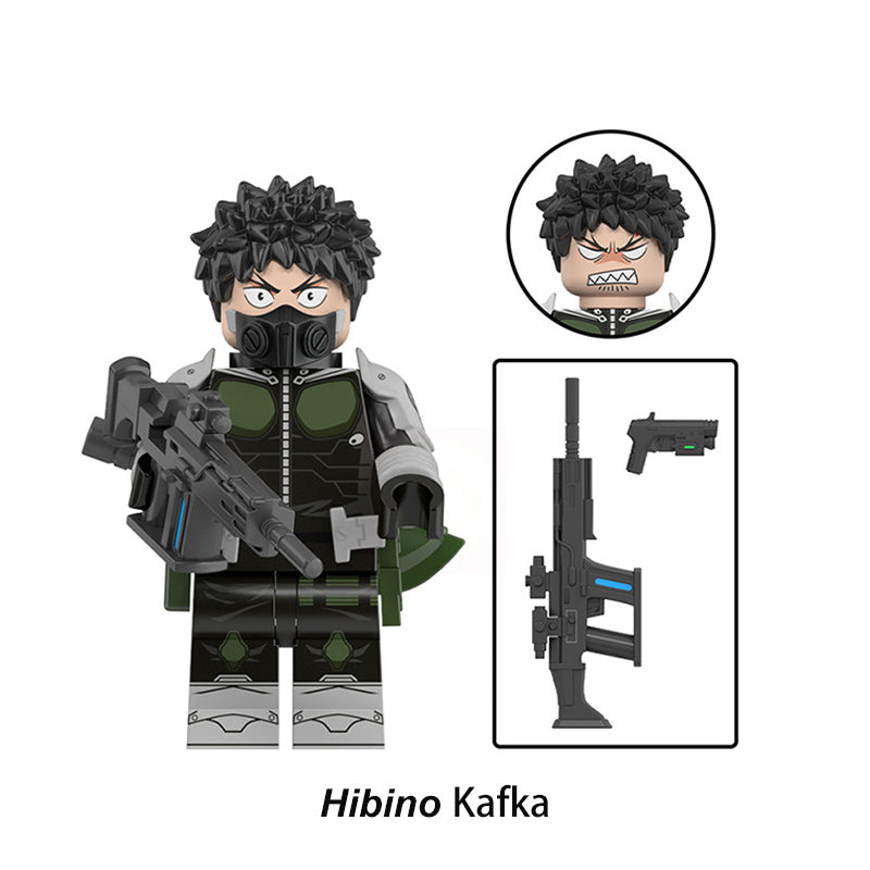 Kafka Hibino Kaiju No. 8 Monster Form LEGO-compatible minifigure | custom brick minifigures