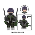 Soshiro Hoshina Vice-Captain Kaiju No. 8 LEGO-compatible minifigure | custom brick minifigures