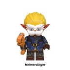Heimerdinger (Known As Wise Inventor) LoL minifigure, Arcane League of Legends collector-grade figure.