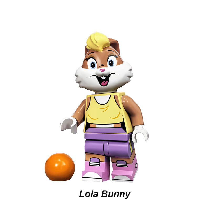 Lola Bunny Looney Tunes Classic Cartoon LEGO-compatible minifigure | custom brick minifigures