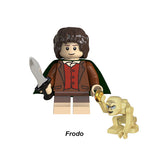 Lord Of The Rings Lotr Collection Series 3 8 Piece Custom Minifigure Set Frodo Baggins, Lego-compatible Building Block Minifigures