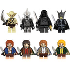 Lord Of The Rings Lotr Collection Series 3 8 Piece Custom Minifigure Set Group, Lego-compatible Building Block Minifigures