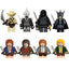 Lord Of The Rings Lotr Collection Series 3 8 Piece Custom Minifigure Set Group, Lego-compatible Building Block Minifigures