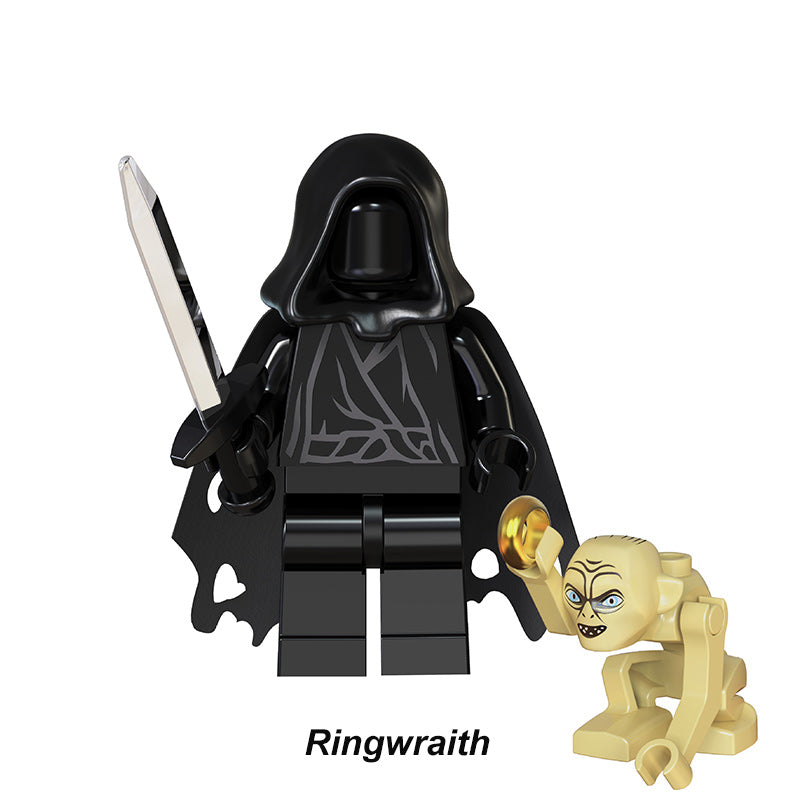 Lord Of The Rings Lotr Collection Series 3 8 Piece Custom Minifigure Set Ringwraith, Lego-compatible Building Block Minifigures