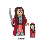Lord Of The Rings Lotr Collection Series 4 8 Piece Custom Minifigure Set Elrond, Lego-compatible Building Block Minifigures