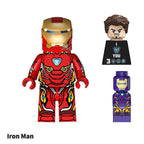 Marvel Avengers Classic Iron Man 6C99210D C0Ec 4737 9A80 E867461F5C52, Lego-compatible Building Block Minifigures, 8 Pcs Collection
