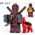 Deadpool Known Superheroes LEGO-compatible minifigure | custom brick minifigures