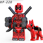 Deadpool Known Superheroes LEGO-compatible minifigure | custom brick minifigures