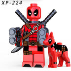 Deadpool Superheroes LEGO-compatible minifigure | custom brick minifigures