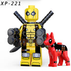 Slapstick Superheroes LEGO-compatible minifigure | custom brick minifigures