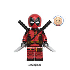 Deadpool Wade Wilson Marvel Universe LEGO-compatible minifigure | custom brick minifigures