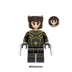 Modern Wolverine Brown Suit Marvel Universe LEGO-compatible minifigure | custom brick minifigures