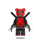 Pandapool Deadpool Corps Marvel Universe LEGO-compatible minifigure | custom brick minifigures