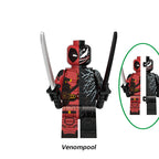 Venompool Standard Version Marvel Universe LEGO-compatible minifigure | custom brick minifigures