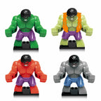 Superheroes minifigure set Hulk Known LEGO-compatible building block toys | 1-piece set