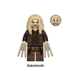 Sabretooth Superheroes LEGO-compatible minifigure | custom brick minifigures